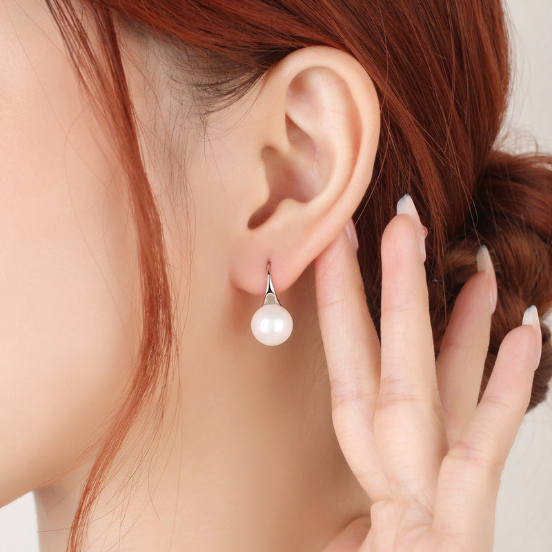 Women's Stylish Water Drop Pearl Earrings