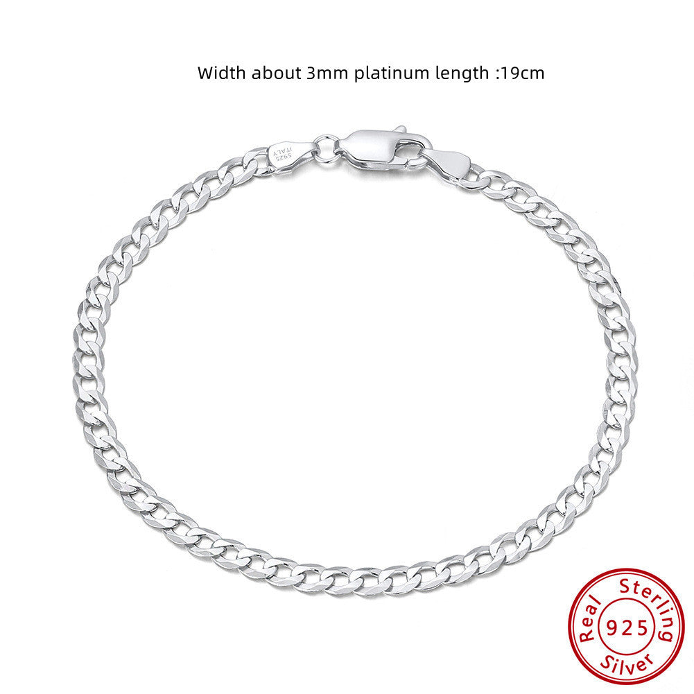 Sterling Silver Bracelet Chain