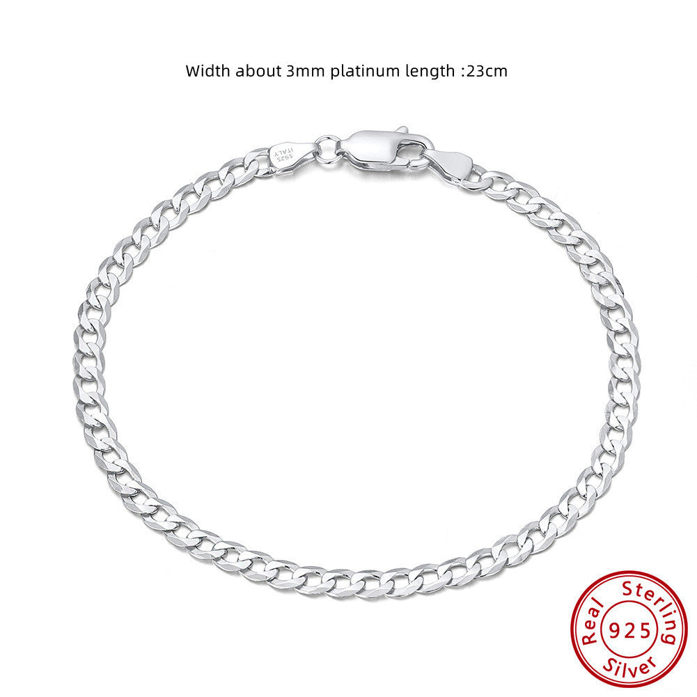 Sterling Silver Bracelet Chain