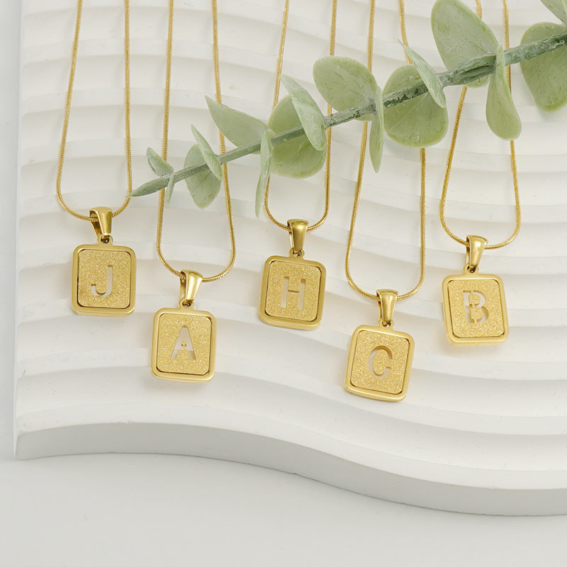 Alphabet Necklace