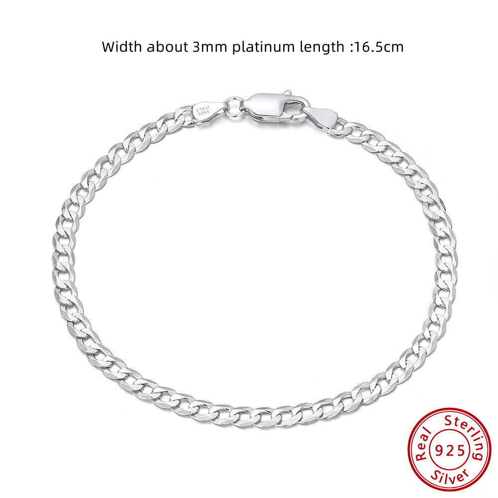 Sterling Silver Bracelet Chain