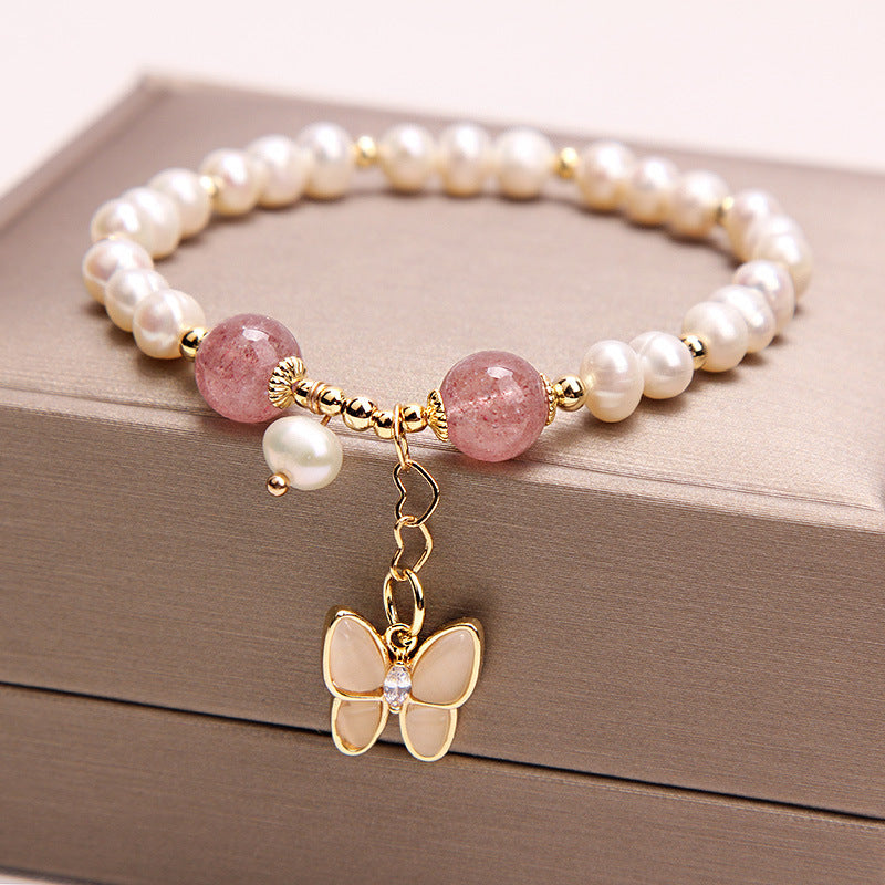 Strawberry Quartz Bracelet Bracelet