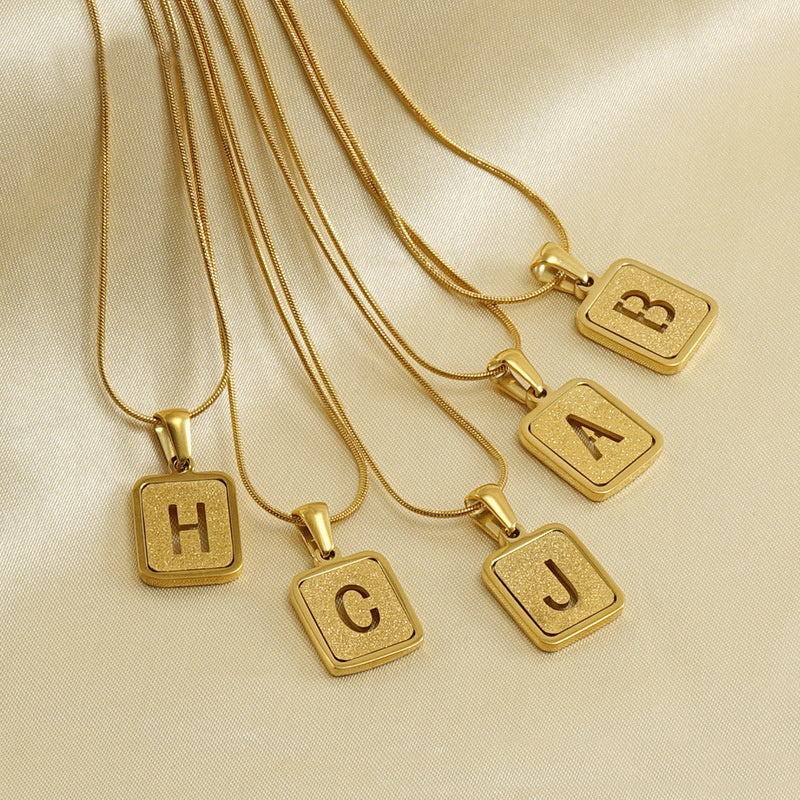 Alphabet Necklace