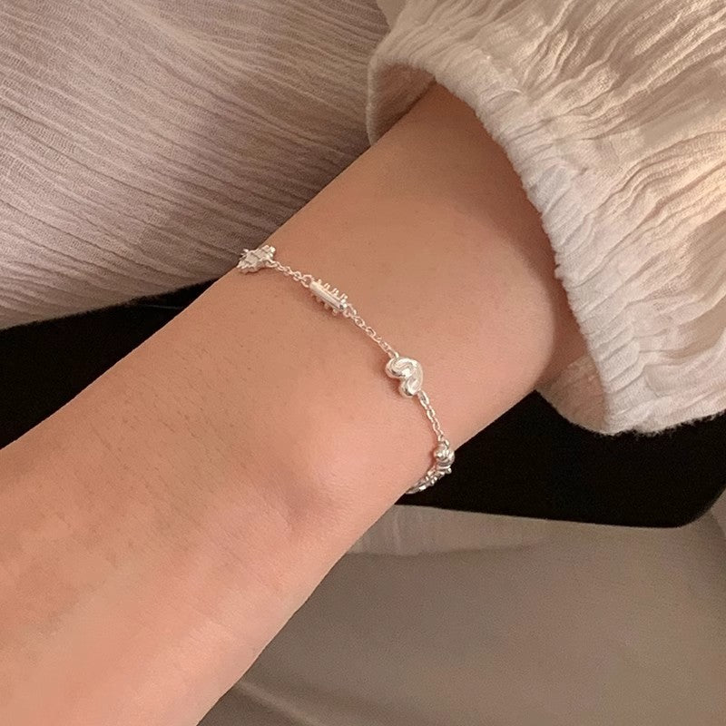 Women's Cute Bread Head Bracelet