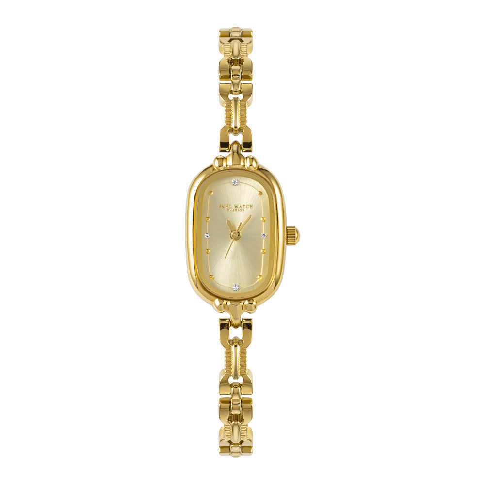 Retro Small Golden Watch